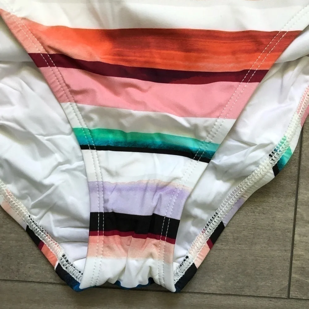 La Blanca Meridian Shirred Hipster Bikini Bottoms 6